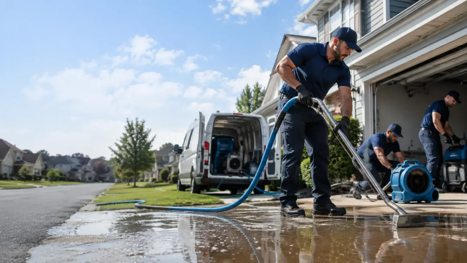 Flood Damage Restoration in Ruso, ND